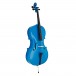 Full Size Cello with Case + Beginner Pack, Blue