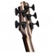 Cort A5 Ultra Ash, Etched Natural Black back of headstock