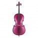 Student 3/4 Size Cello with Case + Beginner Pack, Purple
