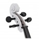 Student 1/2 Size Cello with Case + Beginner Pack, White