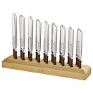 Meinl Sonic Energy Therapie Stimmgabelhalter Set-Up, 27 Stimmgabeln