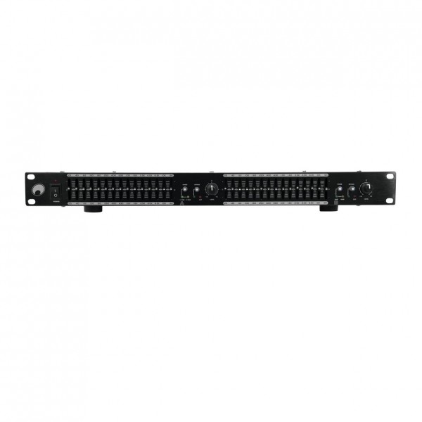Omnitronic GEQ-2150 Dual 15-band Graphic Equalizer - Front