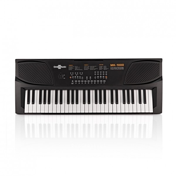 MK-1000 54-key Portable Keyboard by Gear4music - Starter Pack