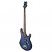 PRS SE Kingfisher Bass, Faded Blue Burst angle