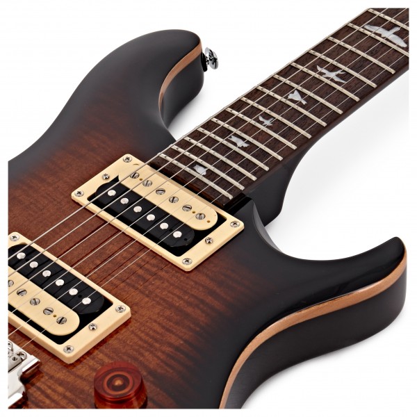 PRS SE Custom 24, Black Gold Sunburst