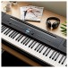 SDP-3 Stage Piano by Gear4music + Stand, Pedal and Headphones