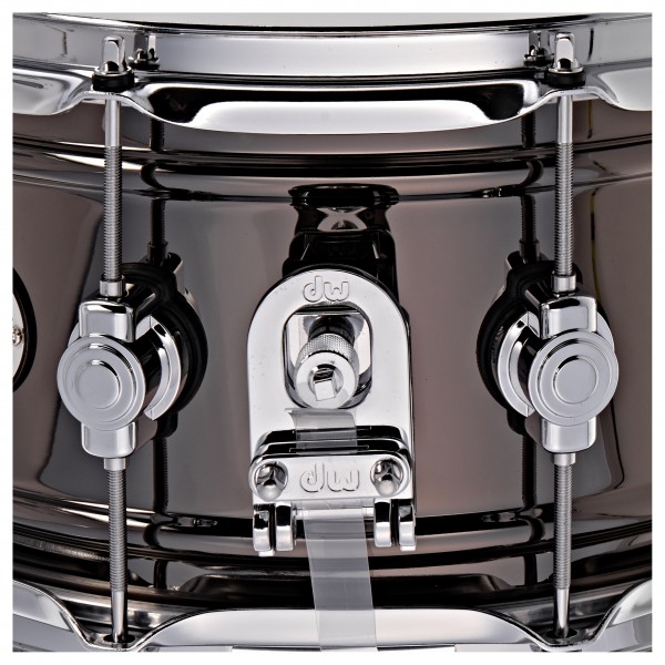 DW Design Series 14'' x 6.5'' Black Nickel Over Brass Snare Drum