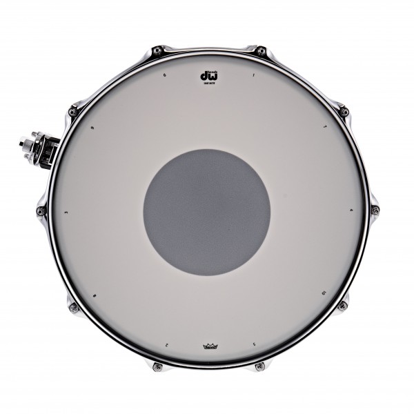 DW Design Series 14'' x 6.5'' Black Nickel Over Brass Snare Drum