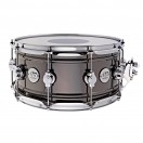 DW Design Series 14'' x 6.5'' Black Nickel Over Brass Snare Drum