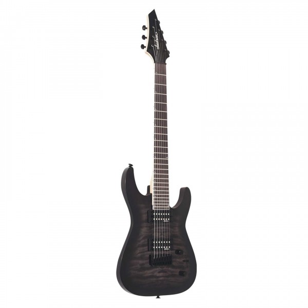 Jackson JS22-7 DKA Dinky QM, Trans Black Burst