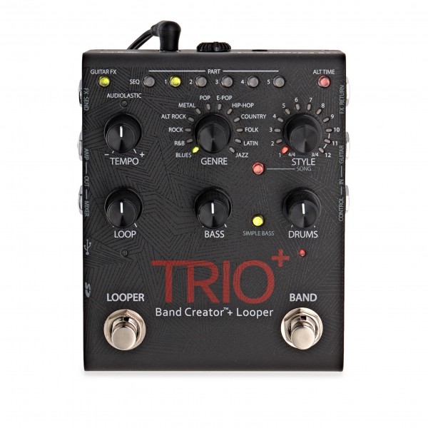 DigiTech TRIO+ Band Creator w/ FS3X Footswitch at Gear4music