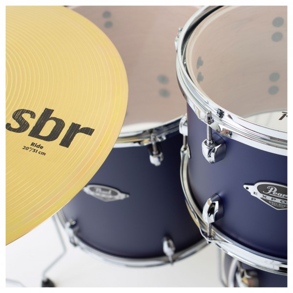 Pearl Export EXL 20'' Fusion Drum Kit, Indigo Night Cymbal