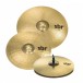 Pearl Export EXL 20'' Fusion Drum Kit, Indigo Night Cymbals