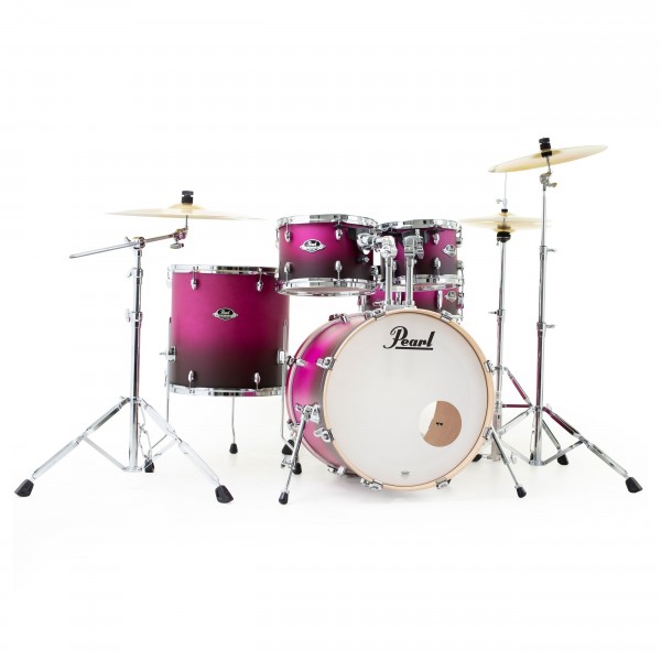 Pearl Export EXL 20'' Fusion Drum Kit, Raspberry Sunset