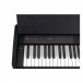 Roland F701 Digital Piano, Contemporary Black panel