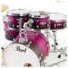 Pearl Export EXL 20'' Fusion Drum Kit, Raspberry Sunset Toms