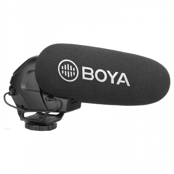 BOYA BY-BM3032 Super-Cardioid Shotgun Microphone - Angled