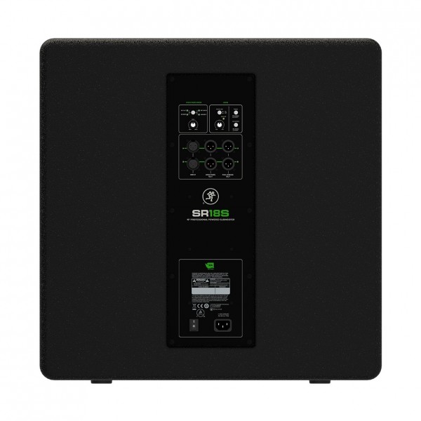 Mackie SR18S 18" Active Subwoofer - Rear
