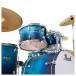 Pearl Export EXL 20'' Fusion Drum Kit, Azure Daybreak Low Angle