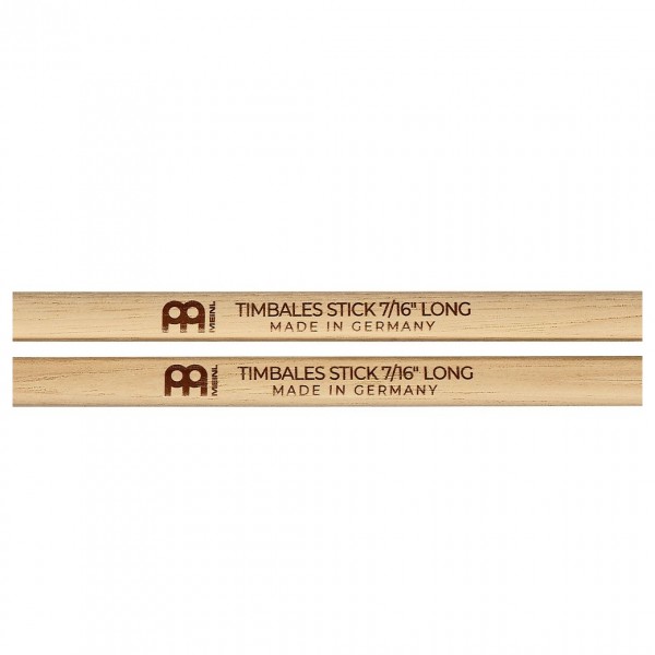 Meinl Stick & Brush Timbales Long Stick 7/16", Pair - Logo