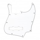 Fender Slagplaat voor Jazz Bass met 10 Schroefgaten en Uitsnijding voor Halspen, W/Z/W