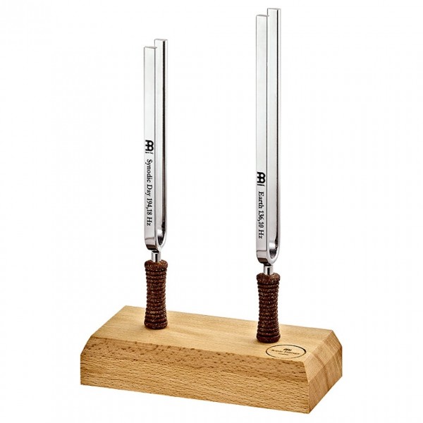 Meinl Sonic Energy Tuning Fork Holder Set-Up, 2 Tuning Forks