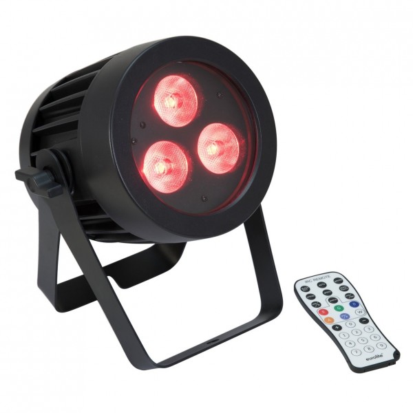 Eurolite 3x8W RGBW LED Par - Front Angled Right