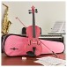 Student Full Size Violin, Pink, by Gear4music