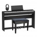 Roland FP-30X Home Piano Premium Pakket, Zwart