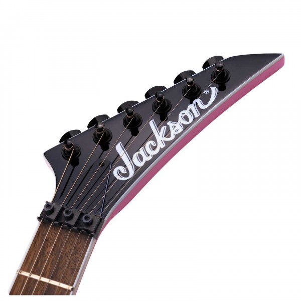 Jackon SL1X Soloist, Platinum Pink - headstock