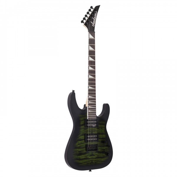 Jackson JS32Q DKA Dinky HT, Trans Green Burst