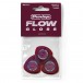 Dunlop Flow Gloss 2.00mm Picks, Pack of 3 pack