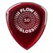 Dunlop Flow Gloss 3.00mm Picks, Pack of 3 front