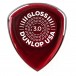 Dunlop Flow Gloss 3.00mm Picks, Pack of 3 back