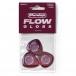 Dunlop Flow Gloss 3.00mm Picks, Pack of 3 pack