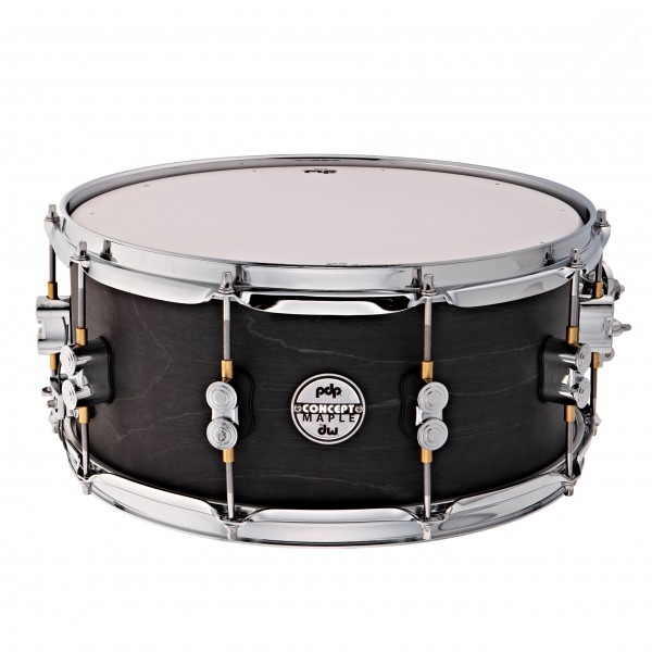 PDP 14" x 6.5" Maple Shell Snare with Black Wax Finish