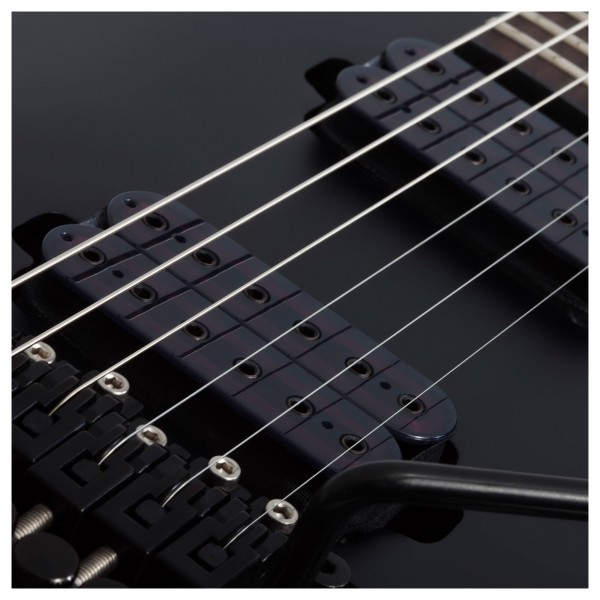Schecter Damien-6 FR, Satin Black Pickups
