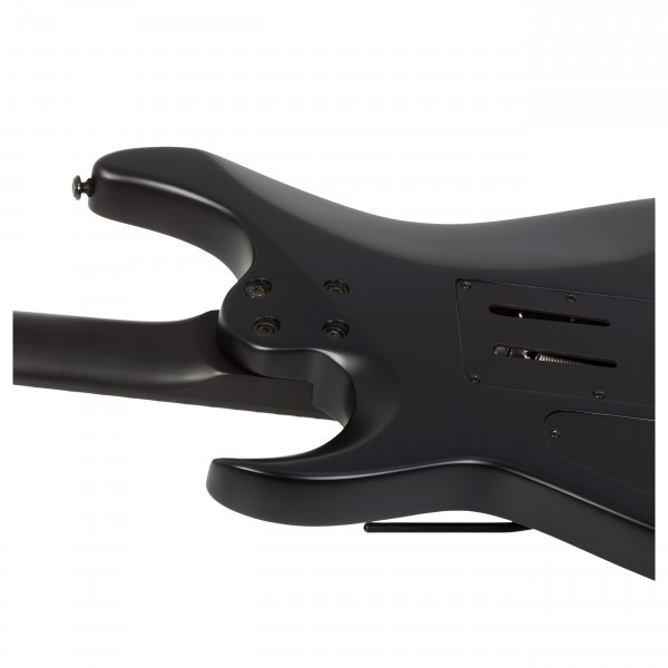 Schecter Damien-6 FR, Satin Black Rear