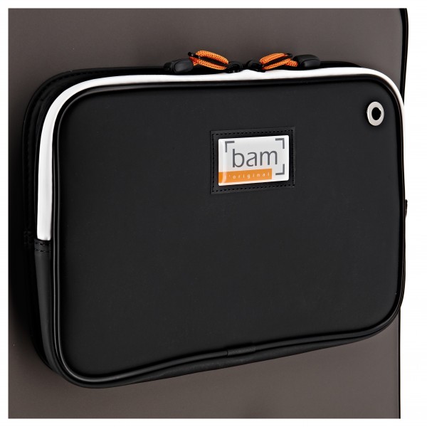 BAM Peak Performance Tenor Saxophone Case, Black and Grey