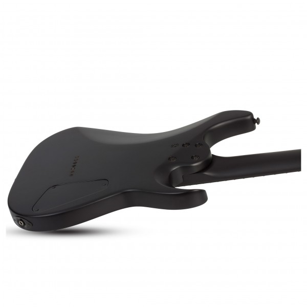 Schecter Damien-7 Left Handed, Satin Black Back
