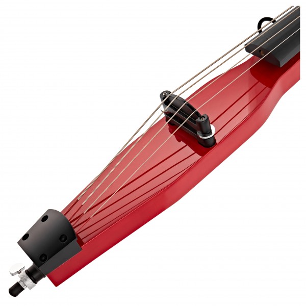 Stagg Electric Double Bass, Transparent Red, 3/4