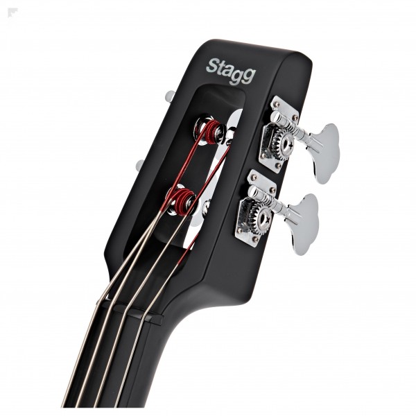 Stagg Electric Double Bass, Transparent Red, 3/4