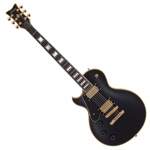 Schecter Solo-II Custom Left Handed, Aged Black Satin