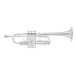 Bach Stradivarius C180SL239 C Trumpet, Silver Plated 1