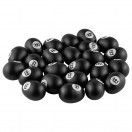 Meinl Egg Shaker Set of 24 Pieces, Black