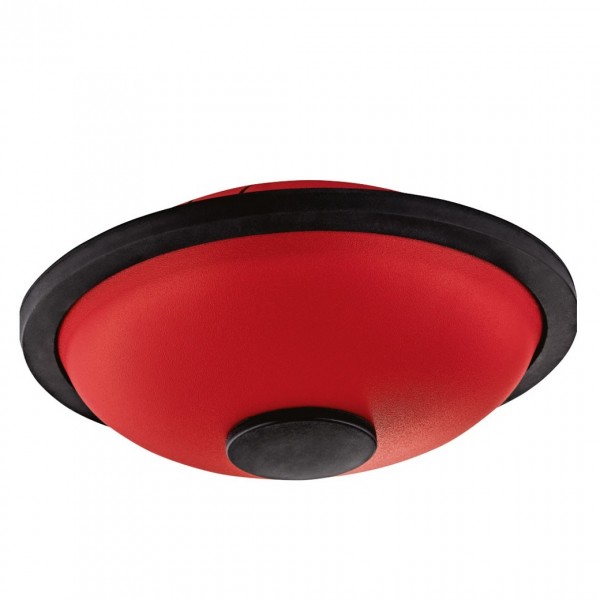 Nino Percussion Mini Steel Tongue Drum, Red - Underside