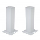 Eurolite 100cm Stage Stands with Cover and Bag, White