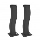 Eurolite 150cm Curved Stage Stands with Cover and Bag, Black