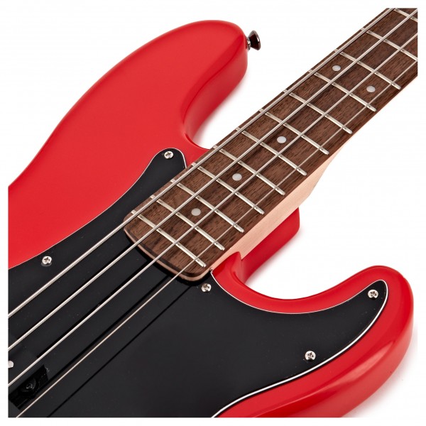 Squier Affinity Precision PJ Bass, Race Red at Gear4music