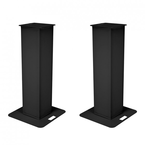 Eurolite 150cm Stage Stands with Cover and Bag, Black - Front